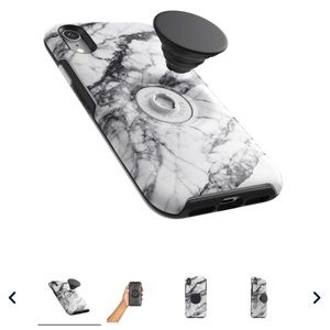 NEW Otter Pop Symmetry phone case iPhone XR marble